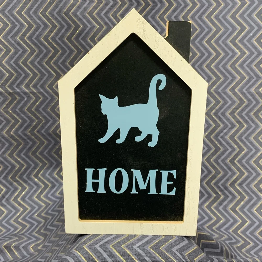 Cat Home Sign - Picture 1 of 1